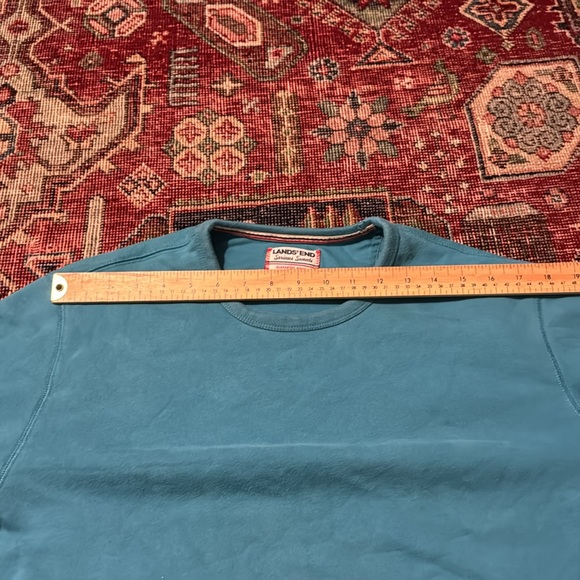 Lands' End Serious Sweats Sweatshirt - Picture 6 of 9